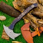 Custom Carbon Steel Viking Tomahawk Axe