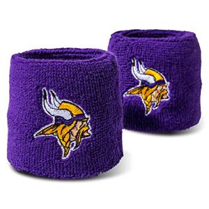 Minnesota Vikings Embroidered Purple Wristbands