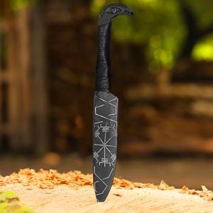 Odin’s Raven Viking Knife with Leather Sheath