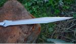 Personalized Carbon Steel Viking Spear Sword