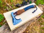 Personalized Hand Forged Carbon Steel Viking Axe