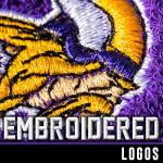 Minnesota Vikings Embroidered Purple Wristbands
