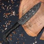 Odin’s Raven Viking Knife with Leather Sheath