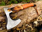 Custom Hand Forged Carbon Steel Viking Tomahawk Axe