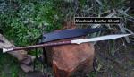 Personalized Carbon Steel Viking Spear Sword