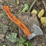 Hand Forged Damascus Steel Viking Camping Tomahawk