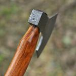 Hand Forged Damascus Steel Viking Camping Tomahawk