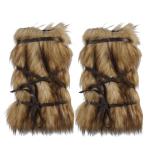 Viking Women’s Faux Fur Leg and Hand Warmers