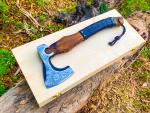 Personalized Hand Forged Carbon Steel Viking Axe
