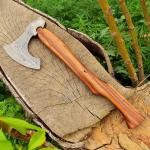 Personalized Damascus Steel Viking Camping Hatchet