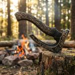 Viking Axe Pizza Cutter with Ash Wood Handle