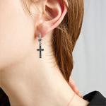 Norse Viking 925 Sterling Silver Earrings for Men