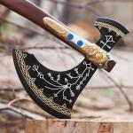 Leviathan Viking Axe with Rosewood Handle