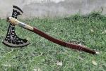 Leviathan Viking Axe with Rosewood Handle
