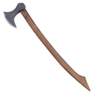 Functional Viking Two-Handed Battle Axe Replica