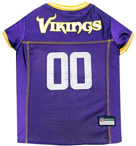 Minnesota Vikings Dog Jersey - Medium Size