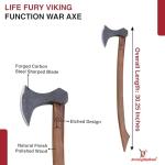 Functional Viking Two-Handed Battle Axe Replica
