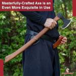 Functional Viking Two-Handed Battle Axe Replica