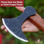 Functional Viking Two-Handed Battle Axe Replica