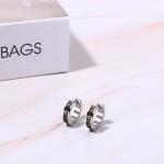 Viking Runes Wolf Pendant Necklace and Earrings Set