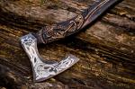 Personalized Carbon Steel Viking Tomahawk Hatchet