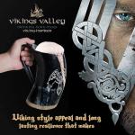Authentic Viking Drinking Horn Mug - 34 oz