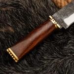 Viking Seax Knife 16" with Rosewood Handle