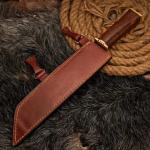 Viking Seax Knife 16" with Rosewood Handle