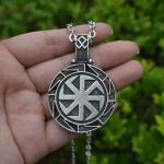 Odin's Raven Pendant Necklace for Men