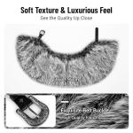 Viking Faux Fur Shawl Collar Shoulder Wrap
