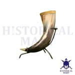 Norse Drinking Horn Mug for Ale and Mead
