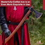 Scandinavian Two-Handed Battle Axe - High Carbon Steel