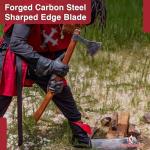 Scandinavian Two-Handed Battle Axe - High Carbon Steel