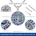 Viking Rune Necklace - Tree of Life Amulet