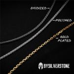 Viking Battle Axe Necklace in Sterling Silver