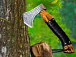 Custom Handmade Carbon Steel Viking Tomahawk Axe