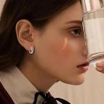 Viking Tree of Life Sterling Silver Hoop Earrings