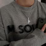 Viking Rune Pendant Necklace in Sterling Silver