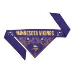 Minnesota Vikings Pet Bandana in Team Colors