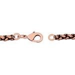 Oxidized Copper Rope Chain Necklace for Gifts