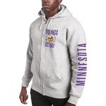 Minnesota Vikings Full Zip Hooded Fleece - XX-Large