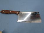 Viking Kitchen Cleaver with Wooden Handle