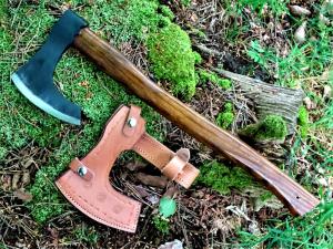 Custom Viking Carbon Steel Tomahawk Axe