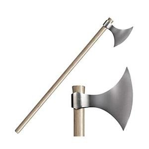 Viking Battle Axe with 1055 Carbon Steel Head
