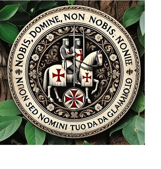 Knight Templar Viking Crusade Pendant Necklace