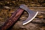 Personalized Carbon Steel Viking Tomahawk Hatchet
