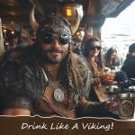 Viking Runes Mjolnir Beer Tankard - 20oz Steel