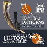 Viking Drinking Horn with Beer Opener Stand