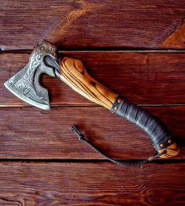 Valhalla Viking Axe - Hand-Forged Battle Hatchet