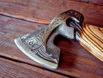Valhalla Viking Axe - Hand-Forged Battle Hatchet